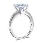 arion silver princess cut ring by revert holiday jewellery jewelry present birthday gift everyday casual wear