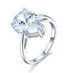 ori silver pear cut ring by revert holiday jewellery jewelry present birthday gift everyday casual wear