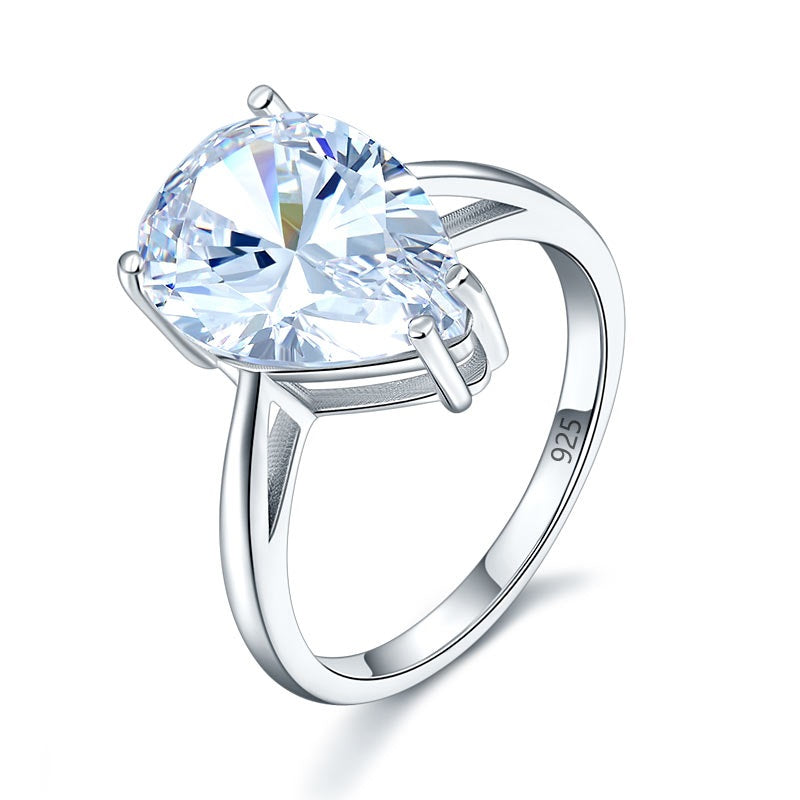 ori silver pear cut ring by revert holiday jewellery jewelry present birthday gift everyday casual wear