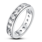 solin silver channel set band ring by revert holiday jewellery jewelry present birthday gift everyday casual wear