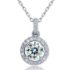 auris silver halo pendant necklace by revert holiday jewellery jewelry present birthday gift everyday casual wear