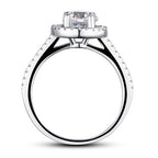 sola silver halo ring by revert holiday jewellery jewelry present birthday gift everyday casual wear