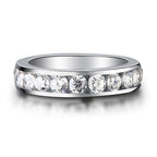 solin silver channel set band ring by revert holiday jewellery jewelry present birthday gift everyday casual wear