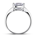 arix silver princess cut ring by revert holiday jewellery jewelry present birthday gift everyday casual wear