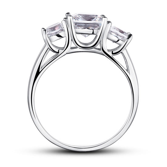 mero silver three stone ring by revert holiday jewellery jewelry present birthday gift everyday casual wear