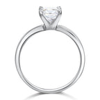 vela silver princess cut solitaire ring by revert holiday jewellery jewelry present birthday gift everyday casual wear