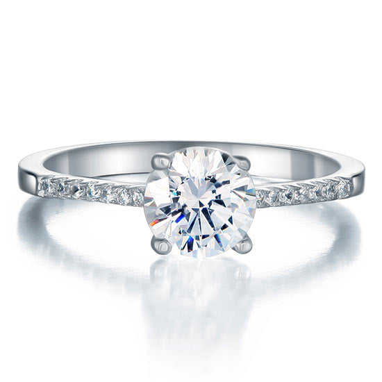 vira silver solitaire ring by revert holiday jewellery jewelry present birthday gift everyday casual wear