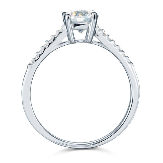 vira silver solitaire ring by revert holiday jewellery jewelry present birthday gift everyday casual wear