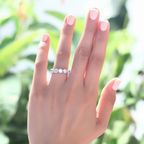 aster silver round cut band ring by revert holiday jewellery jewelry present birthday gift everyday casual wear