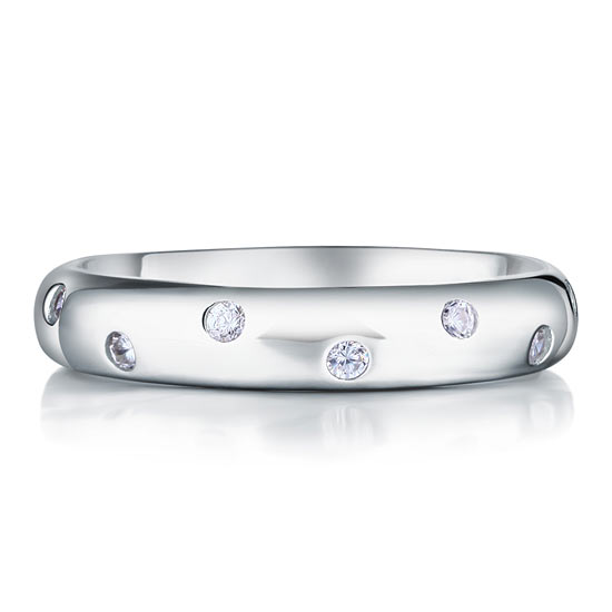 rhea silver pave band ring by revert holiday jewellery jewelry present birthday gift everyday casual wear