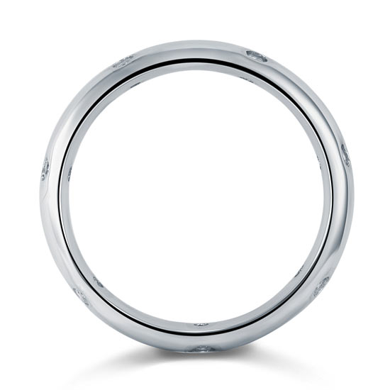 rhea silver pave band ring by revert holiday jewellery jewelry present birthday gift everyday casual wear
