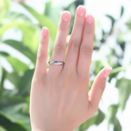 rhea silver pave band ring by revert holiday jewellery jewelry present birthday gift everyday casual wear