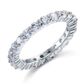 zelia silver eternity ring by revert holiday jewellery jewelry present birthday gift everyday casual wear