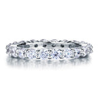 zelia silver eternity ring by revert holiday jewellery jewelry present birthday gift everyday casual wear