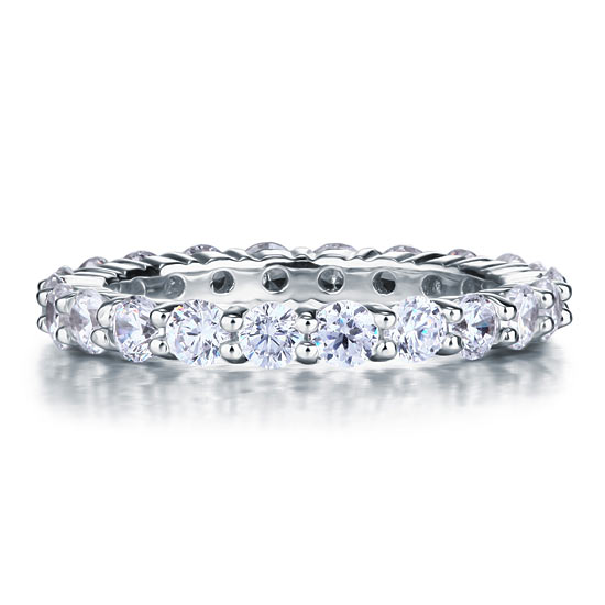 zelia silver eternity ring by revert holiday jewellery jewelry present birthday gift everyday casual wear