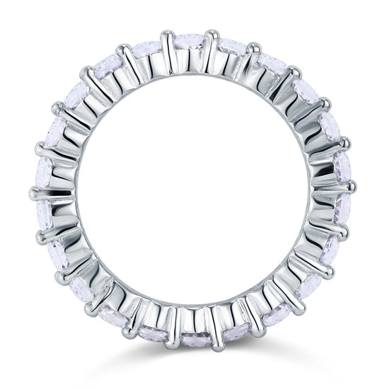 zelia silver eternity ring by revert holiday jewellery jewelry present birthday gift everyday casual wear