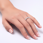 zelia silver eternity ring by revert holiday jewellery jewelry present birthday gift everyday casual wear