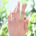 zelia silver eternity ring by revert holiday jewellery jewelry present birthday gift everyday casual wear