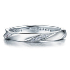 caeli silver twist band ring by revert holiday jewellery jewelry present birthday gift everyday casual wear