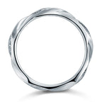 caeli silver twist band ring by revert holiday jewellery jewelry present birthday gift everyday casual wear