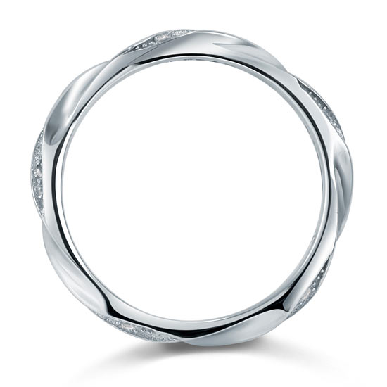 caeli silver twist band ring by revert holiday jewellery jewelry present birthday gift everyday casual wear