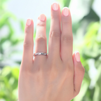 caeli silver twist band ring by revert holiday jewellery jewelry present birthday gift everyday casual wear