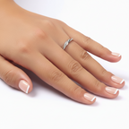 caeli silver twist band ring by revert holiday jewellery jewelry present birthday gift everyday casual wear