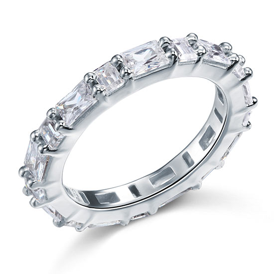 rion silver mixed cut eternity ring by revert holiday jewellery jewelry present birthday gift everyday casual wear