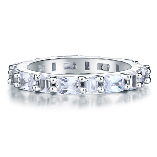 rion silver mixed cut eternity ring by revert holiday jewellery jewelry present birthday gift everyday casual wear