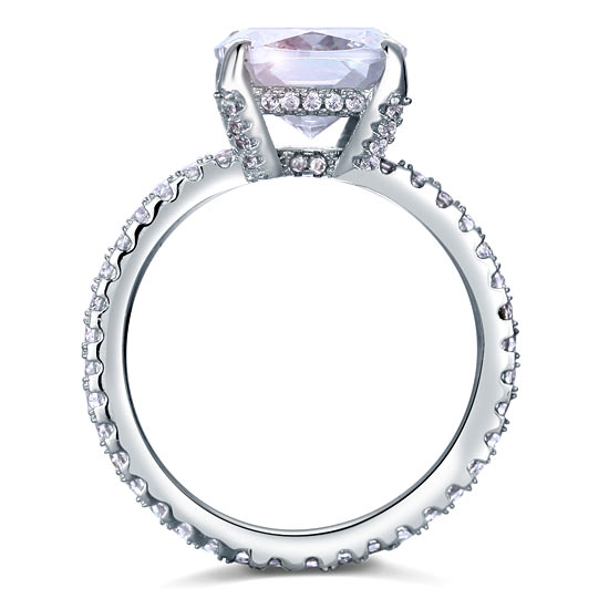 lyra silver cushion cut ring by revert holiday jewellery jewelry present birthday gift everyday casual wear