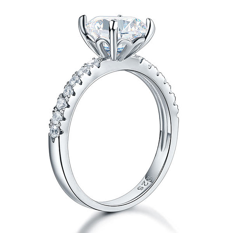 nova silver solitaire ring by revert holiday jewellery jewelry present birthday gift everyday casual wear