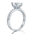 nova silver solitaire ring by revert holiday jewellery jewelry present birthday gift everyday casual wear