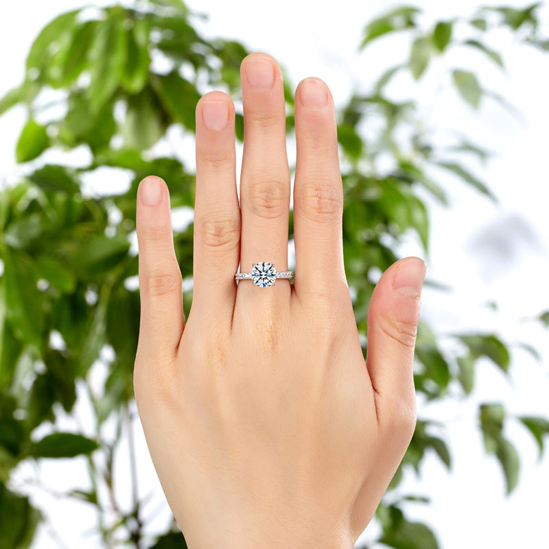 nova silver solitaire ring by revert holiday jewellery jewelry present birthday gift everyday casual wear