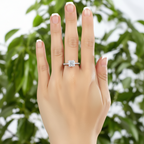 arion silver princess cut ring by revert holiday jewellery jewelry present birthday gift everyday casual wear