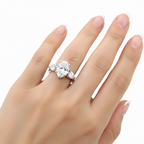 neve silver pear cut ring by revert holiday jewellery jewelry present birthday gift everyday casual wear