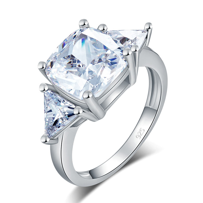 lurae silver cushion cut ring by revert holiday jewellery jewelry present birthday gift everyday casual wear