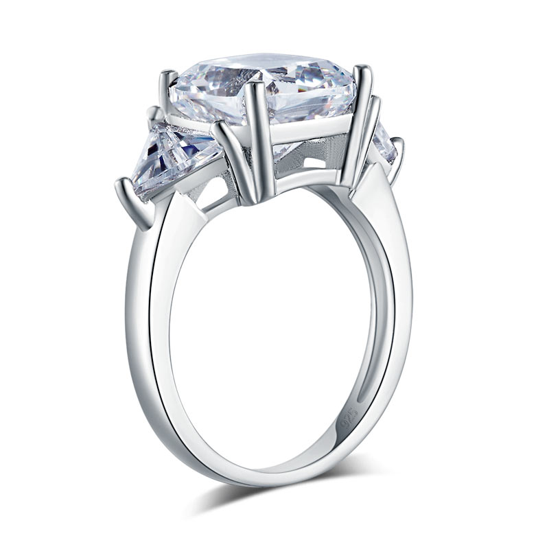 lurae silver cushion cut ring by revert holiday jewellery jewelry present birthday gift everyday casual wear