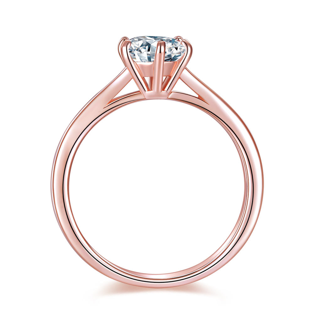elar rose gold solitaire ring by revert holiday jewellery jewelry present birthday gift everyday casual wear