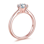 elar rose gold solitaire ring by revert holiday jewellery jewelry present birthday gift everyday casual wear
