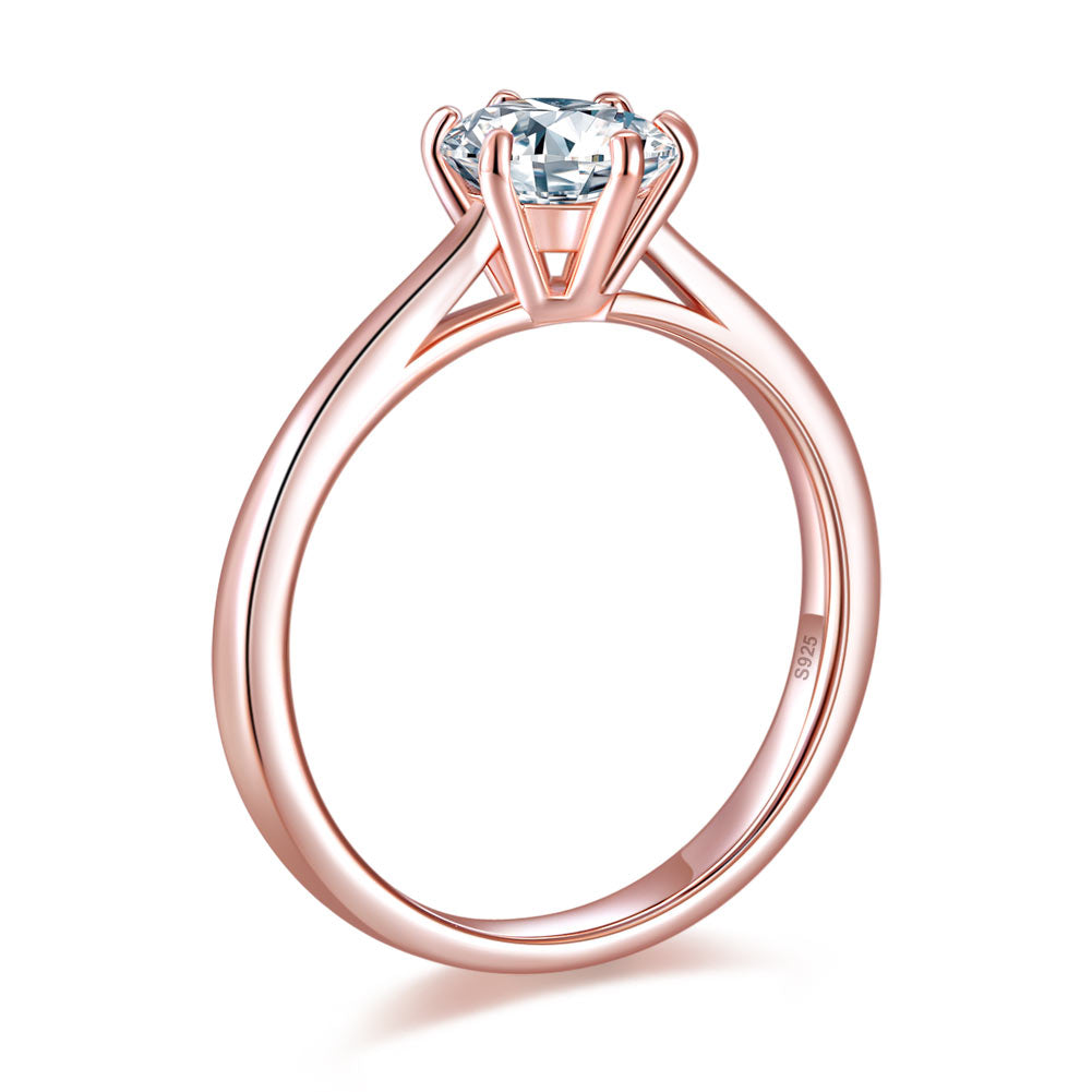 elar rose gold solitaire ring by revert holiday jewellery jewelry present birthday gift everyday casual wear