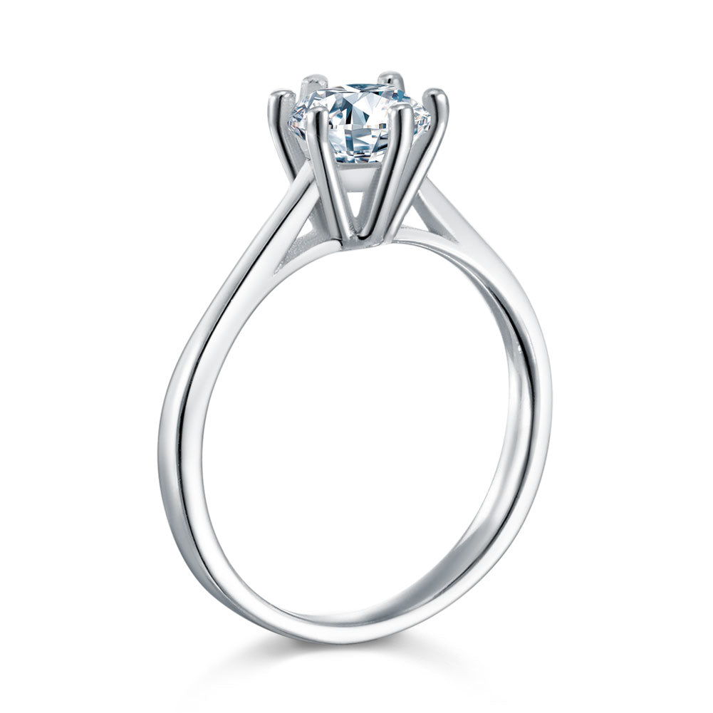 elar silver solitaire ring by revert holiday jewellery jewelry present birthday gift everyday casual wear