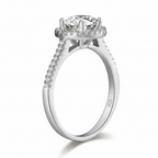 sola silver halo ring by revert holiday jewellery jewelry present birthday gift everyday casual wear