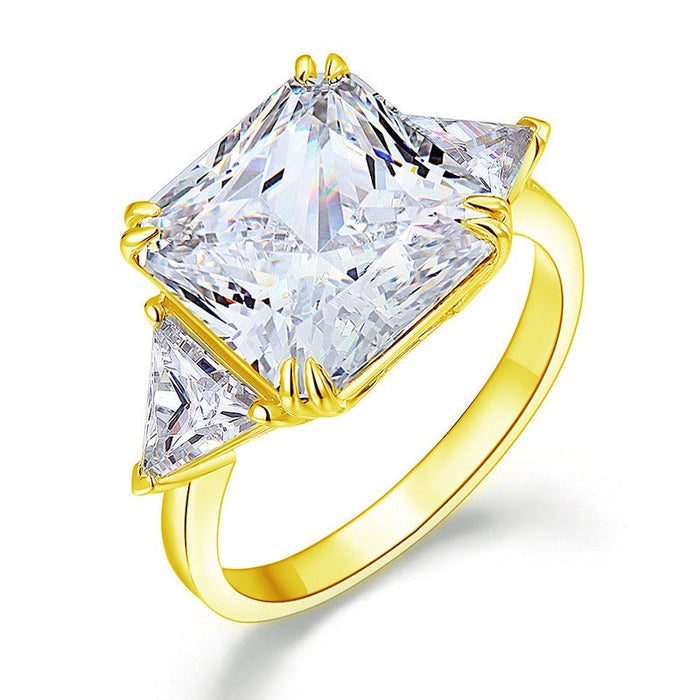lurae gold cushion cut ring by revert holiday jewellery jewelry present birthday gift everyday casual wear