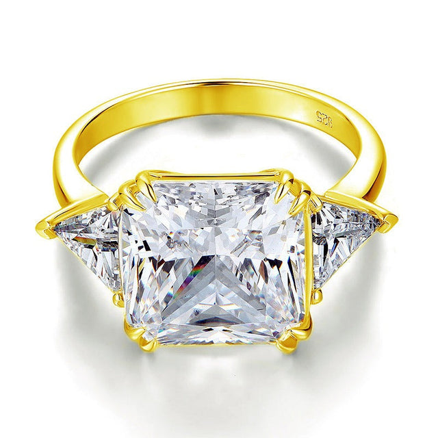 lurae gold cushion cut ring by revert holiday jewellery jewelry present birthday gift everyday casual wear