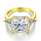 lurae gold cushion cut ring by revert holiday jewellery jewelry present birthday gift everyday casual wear