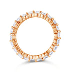 zelia rose gold eternity ring by revert holiday jewellery jewelry present birthday gift everyday casual wear