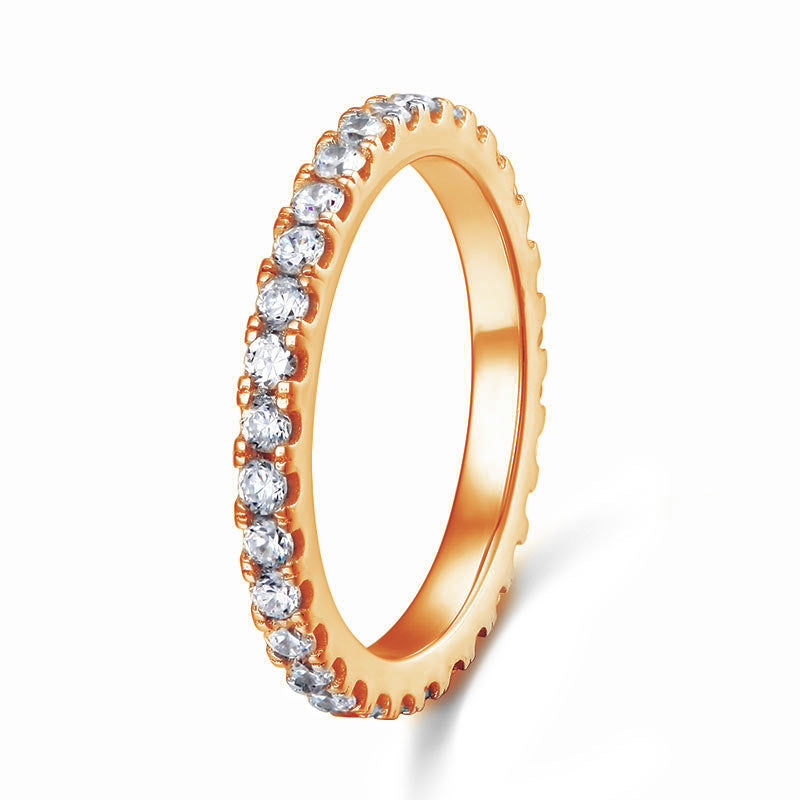 oris rose gold eternity band ring by revert holiday jewellery jewelry present birthday gift everyday casual wear