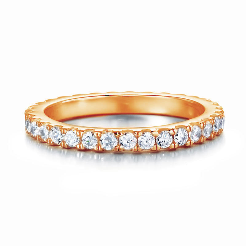 oris rose gold eternity band ring by revert holiday jewellery jewelry present birthday gift everyday casual wear