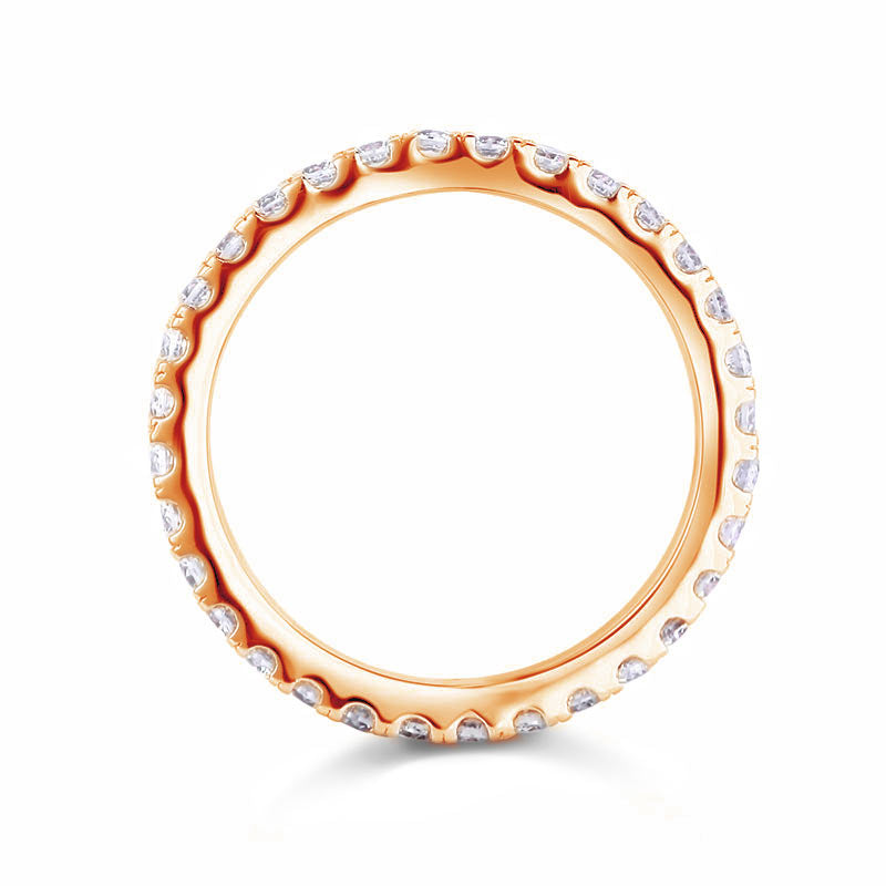 oris rose gold eternity band ring by revert holiday jewellery jewelry present birthday gift everyday casual wear