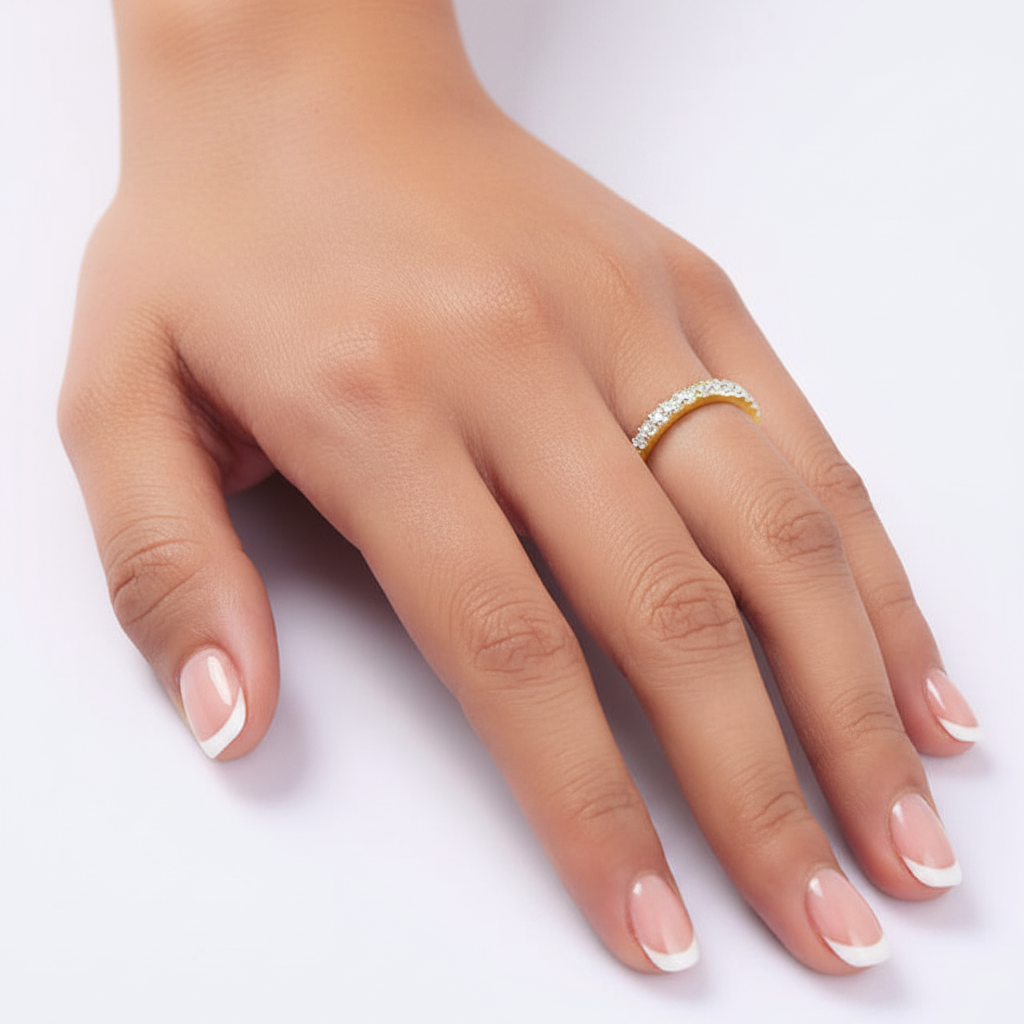 oris gold eternity band ring by revert holiday jewellery jewelry present birthday gift everyday casual wear